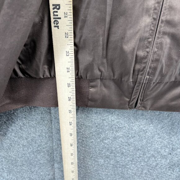 Members Only Jacket Men Large Windbreaker Brown Full Zip  Wind-stopper Vtg - Picture 6 of 12